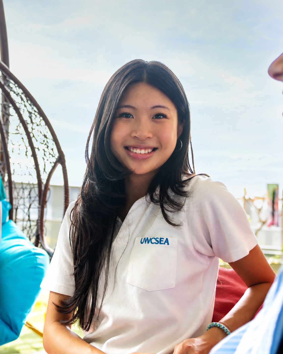 Portrait of Melody, student founder and project lead